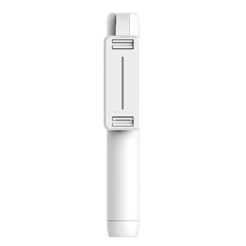 P50 Portable Bluetooth Mobile Phone Selfie Stick Monopod Rotation Extendable Tripod - White