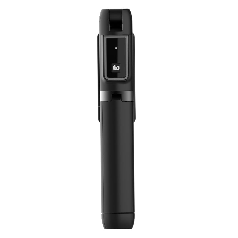 P40 360 Degree Rotation Extendable Tripod Portable Bluetooth Mobile Phone Selfie Stick Monopod - Black