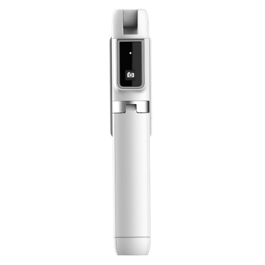 P40 360 Degree Rotation Extendable Tripod Portable Bluetooth Mobile Phone Selfie Stick Monopod - White