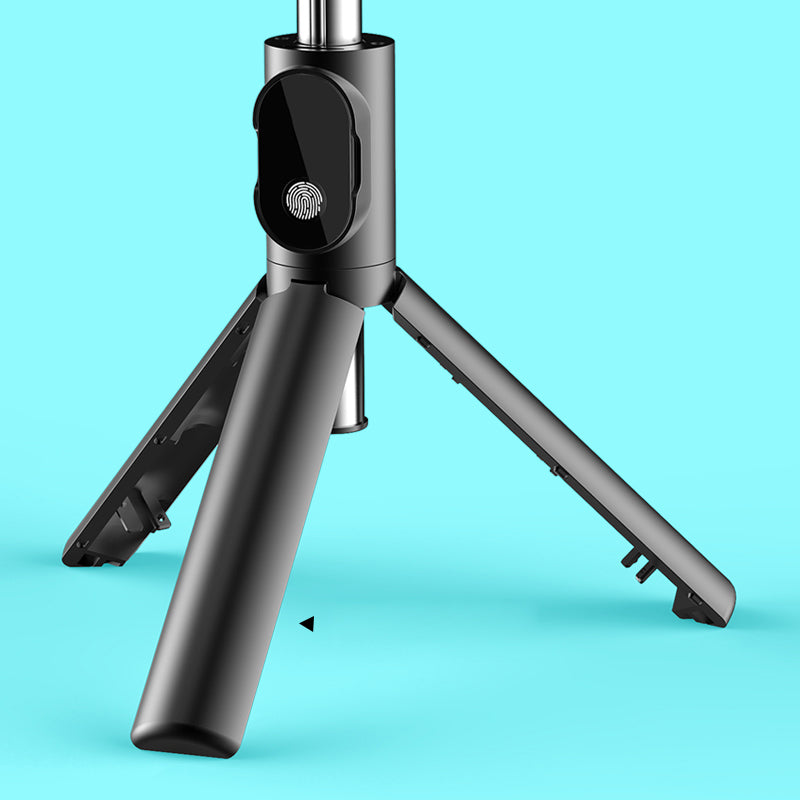 P20 Handheld Extendable Bluetooth Selfie Stick Tripod for iPhone Samsung Huawei Etc. - Black
