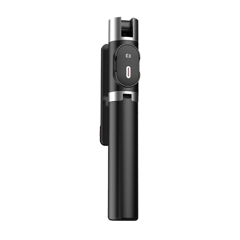 P60D Extendable Tripod 360 Degree Rotation Portable Bluetooth Mobile Phone Selfie Stick Monopod - Black