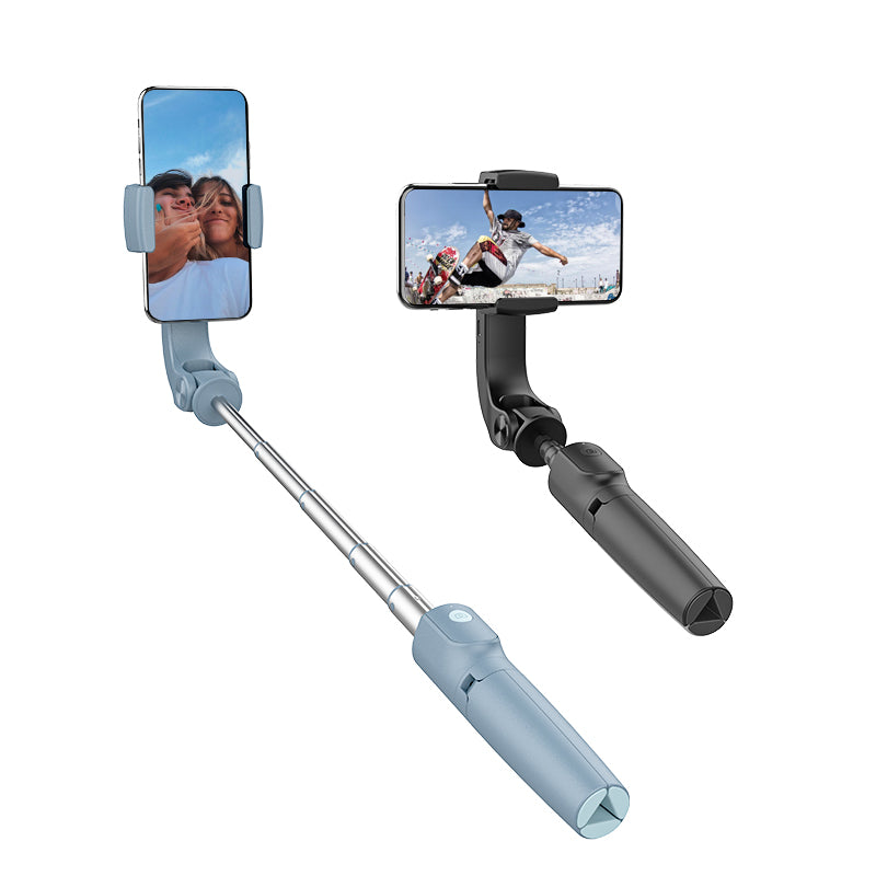 ONREAL Osprey Single Axis Gimbal Stabilizer Bluetooth Selfie Stick with Tripod - Black