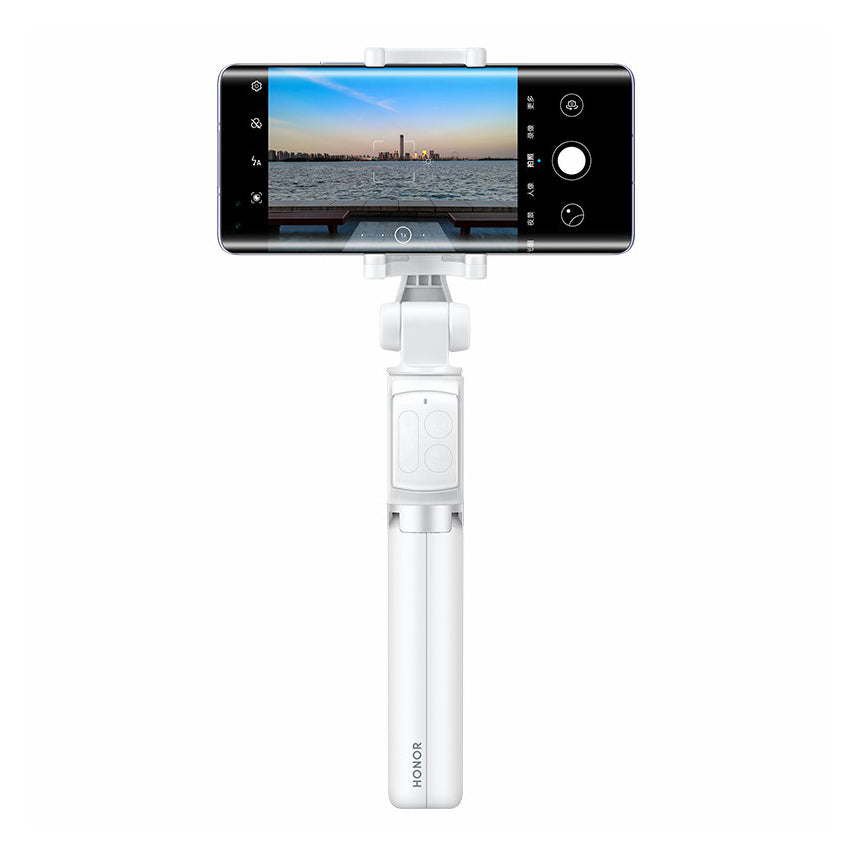 HUAWEI Honor AF15 Pro Tripod Extendable Bluetooth Selfie Stick 2 in 1 - White