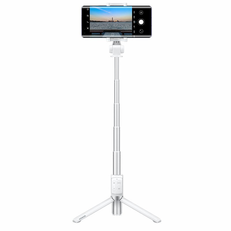 HUAWEI Honor AF15 Pro Tripod Extendable Bluetooth Selfie Stick 2 in 1 - White