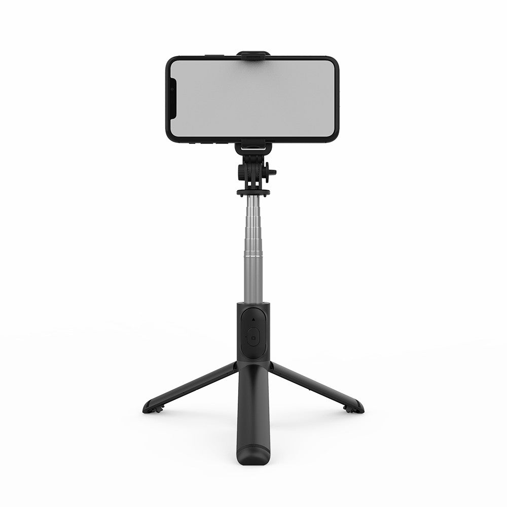 Q01 Multi-function 101cm Bluetooth Tripod Selfie Stick - Black