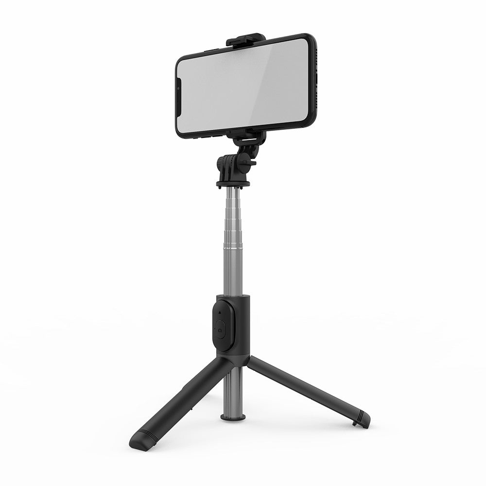 Q01 Multi-function 101cm Bluetooth Tripod Selfie Stick - Black