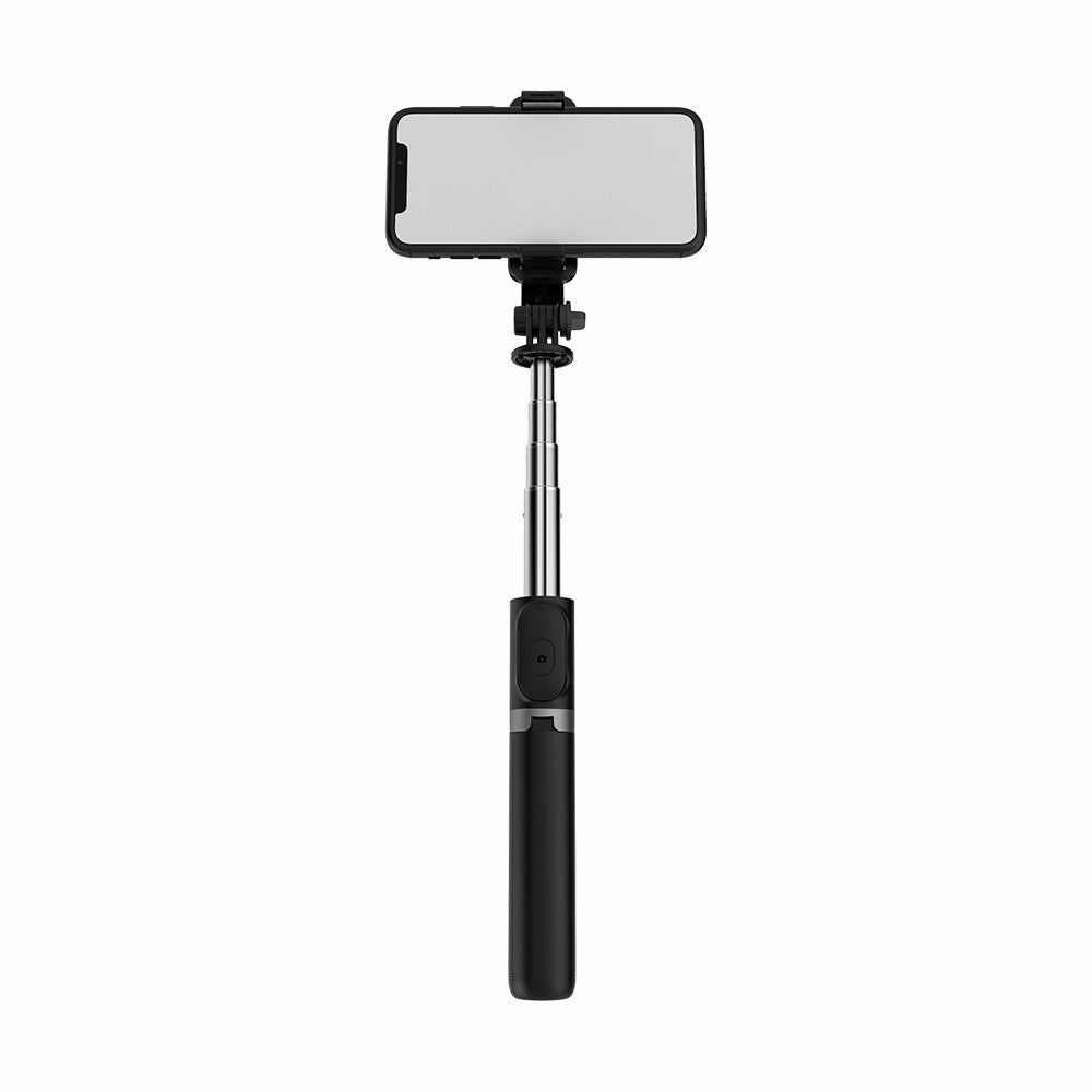Q02 Multi-function 103cm Stabilizer Tripod Bluetooth Selfie Stick - Black