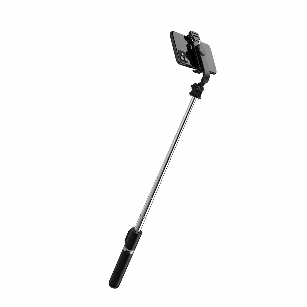 Q02 Multi-function 103cm Stabilizer Tripod Bluetooth Selfie Stick - Black