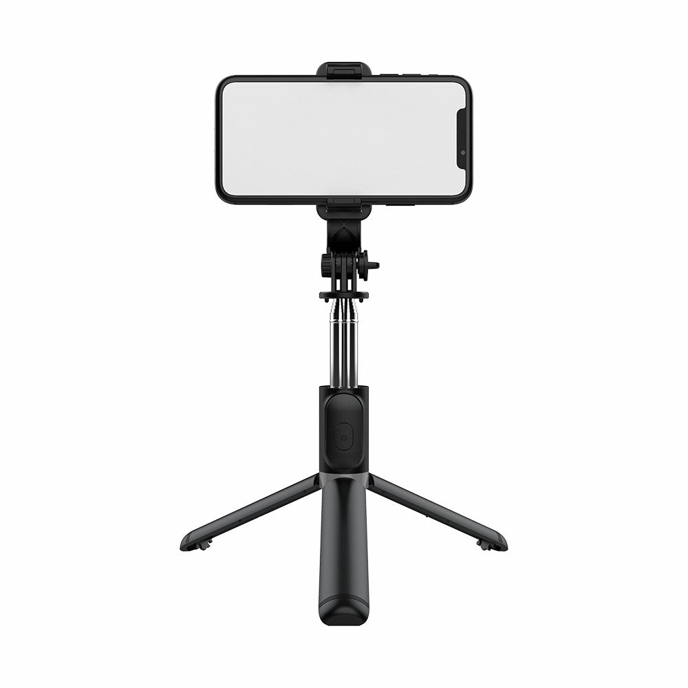 Q02 Multi-function 103cm Stabilizer Tripod Bluetooth Selfie Stick - Black