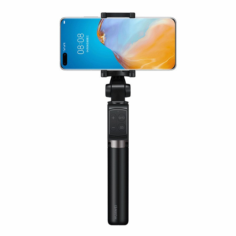 HUAWEI CF15 Pro Wireless Tripod Gimbal Stabilizer Portable Selfie Stick Bluetooth Retractable Phone Stand - Black