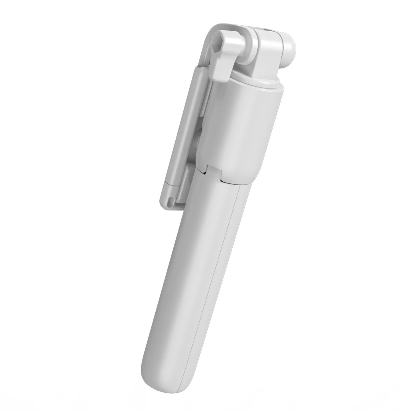 R1 Mobile Bluetooth Selfie Stick Tripod Remote Control Telescopic Rod Live Streaming Bracket - White
