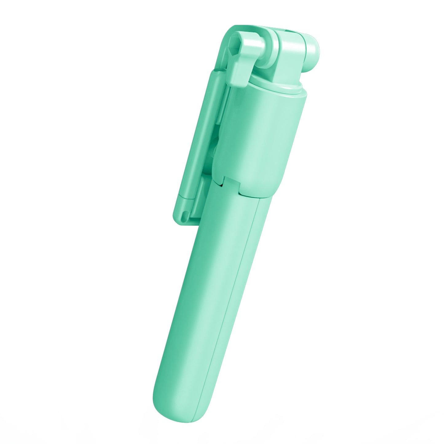 R1 Mobile Bluetooth Selfie Stick Tripod Remote Control Telescopic Rod Live Streaming Bracket - Light Green