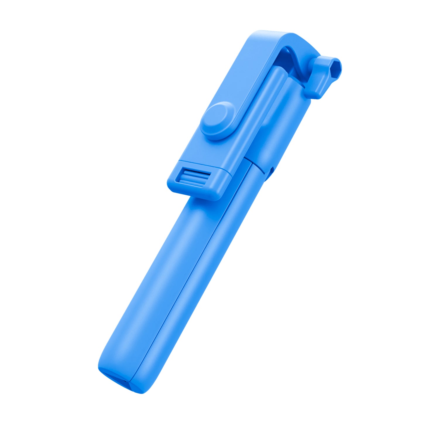 R1 Mobile Bluetooth Selfie Stick Tripod Remote Control Telescopic Rod Live Streaming Bracket - Blue