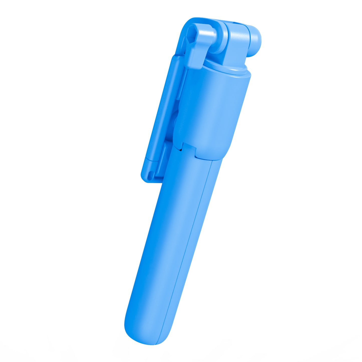 R1 Mobile Bluetooth Selfie Stick Tripod Remote Control Telescopic Rod Live Streaming Bracket - Blue