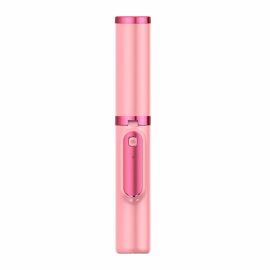 Bluetooth Remote Control Selfie Stick Tripod Stand for 4.0-6.5inch Cell Phone - Pink
