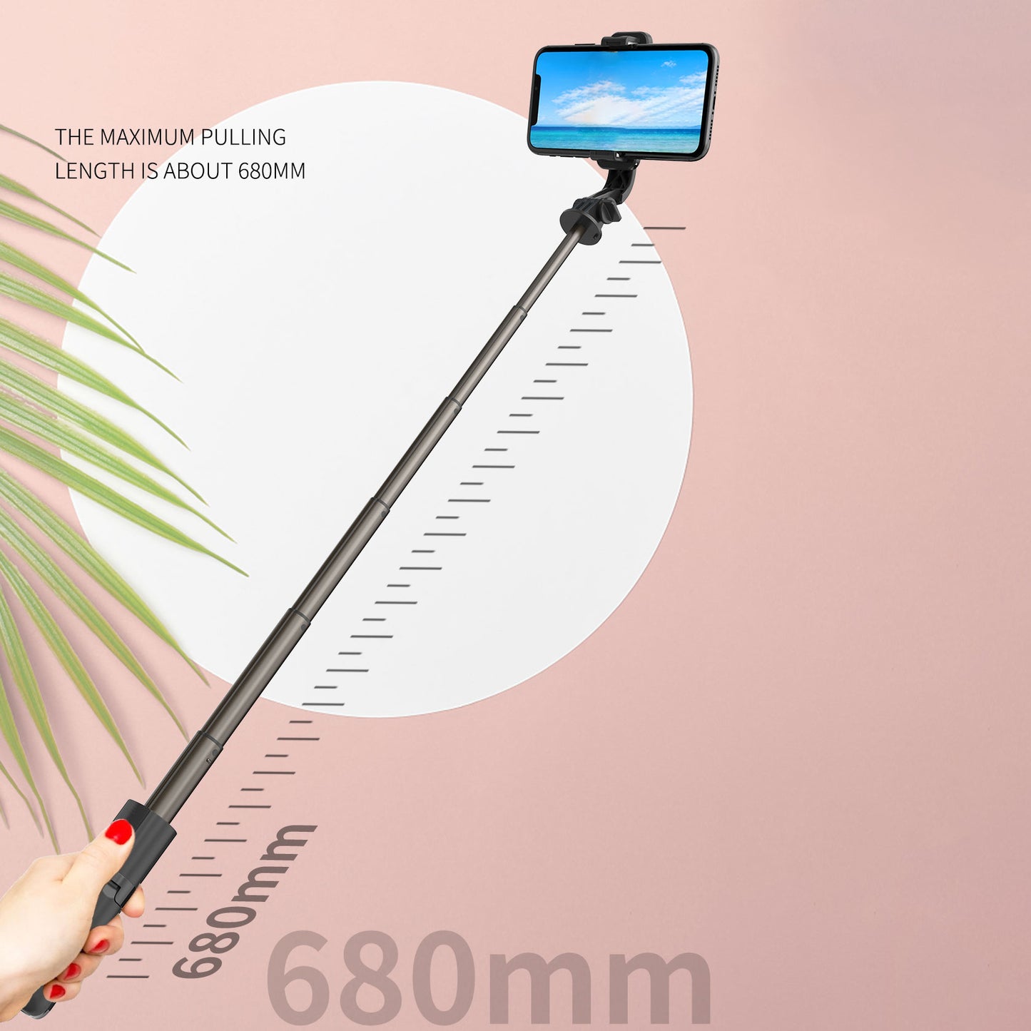 L10 Portable Bluetooth Selfie Stick Extendable Tripod Phone Stand with Remote