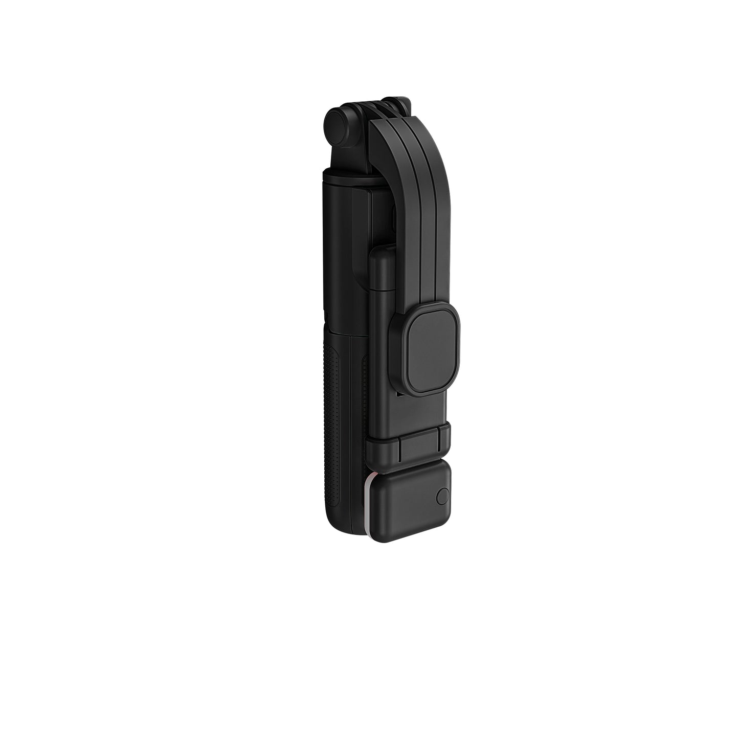 H8s Wireless Bluetooth Selfie Stick Foldable Mini Tripod Telescopic Monopod with Fill Light Remote Control for Smartphone - Black