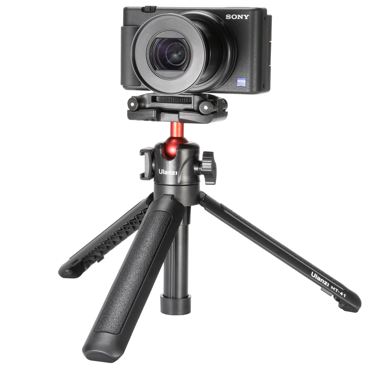 Uniqkart MT-41 Extendable Desktop Tripod Adjustable Ball Head Camera Phone Mount Holder