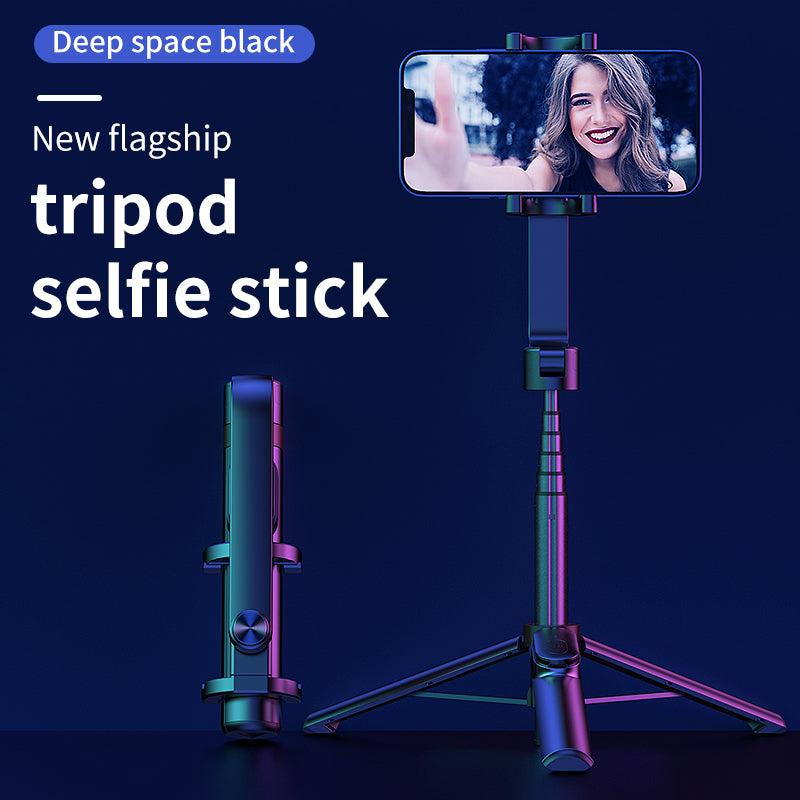 ZPG021 Multifunctional Portable and Flexible Tripod with Wireless Remote Clip Cell Phone Tripod Stand for Video Recording