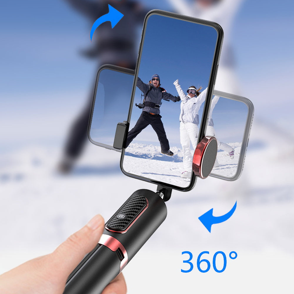 FOMITO XYK-202Max 1.5m Expanded Selfie Stick Remote Control Aluminum Alloy Telescopic Tripod - Pink