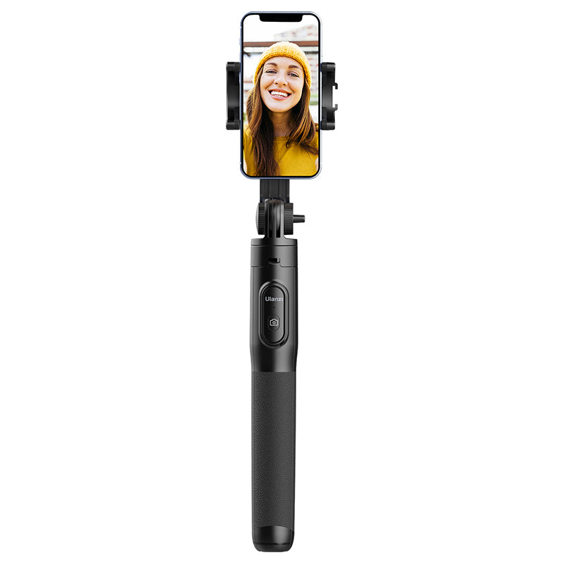 Uniqkart 3064 SK-03 1.6m Portable Telescopic Tripod Camera Phone Holder Stand Photography Tripod with Bluetooth Shutter and 1 / 4 Adapter