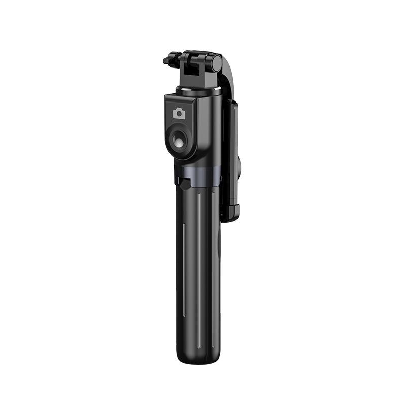 Z11 103cm Selfie Stick Tripod Telescopic Portable Phone Stand with Bluetooth Wireless Remote Control for Vlogging Live Streaming - Black
