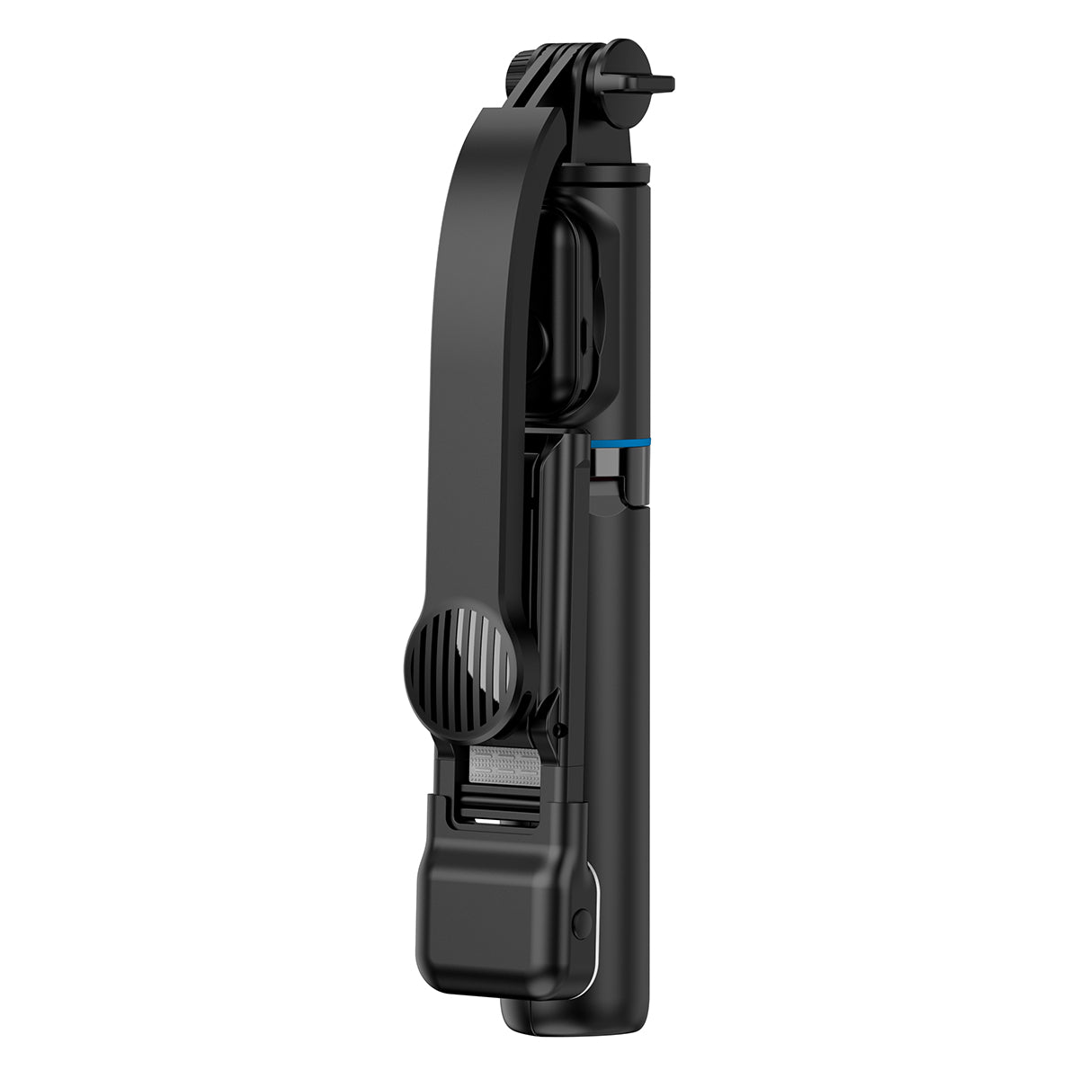 C01S Selfie Stick Telescopic Tripod Stand LED Fill Light Detachable Phone Clip Holder with Bluetooth Remote Control