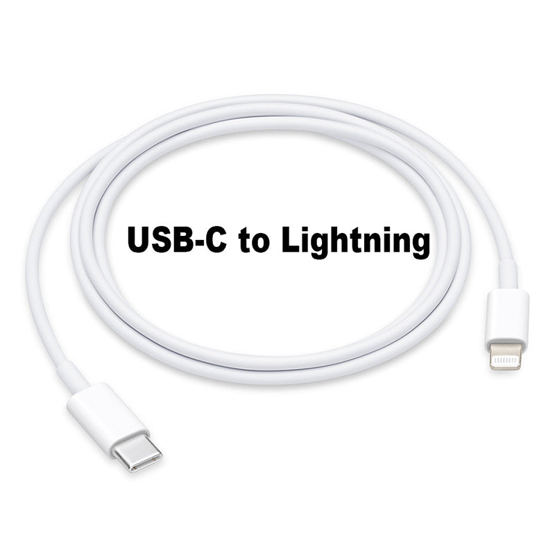 1m USB-C to Lightning Data Cable Portable Data Transmission Charging Cable Supports 20W Fast Charging for Apple Devices