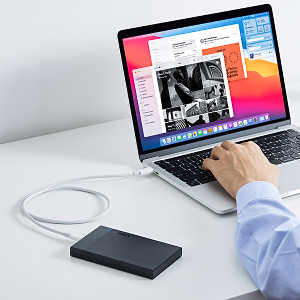 Uniqkart 0.8m For MacBook 2020 MateBook 13 PD 100W USB 4 Cable 8K/60Hz 40Gbps Super Speed Transfer Type C Charging Cable