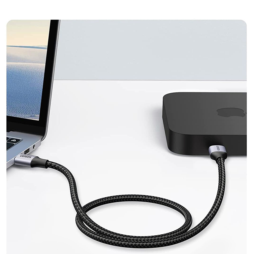UGREEN For Hard Disk Driver TV USB Hub Camera USB 3.0 Male to Male Braided Data Cable, 2m