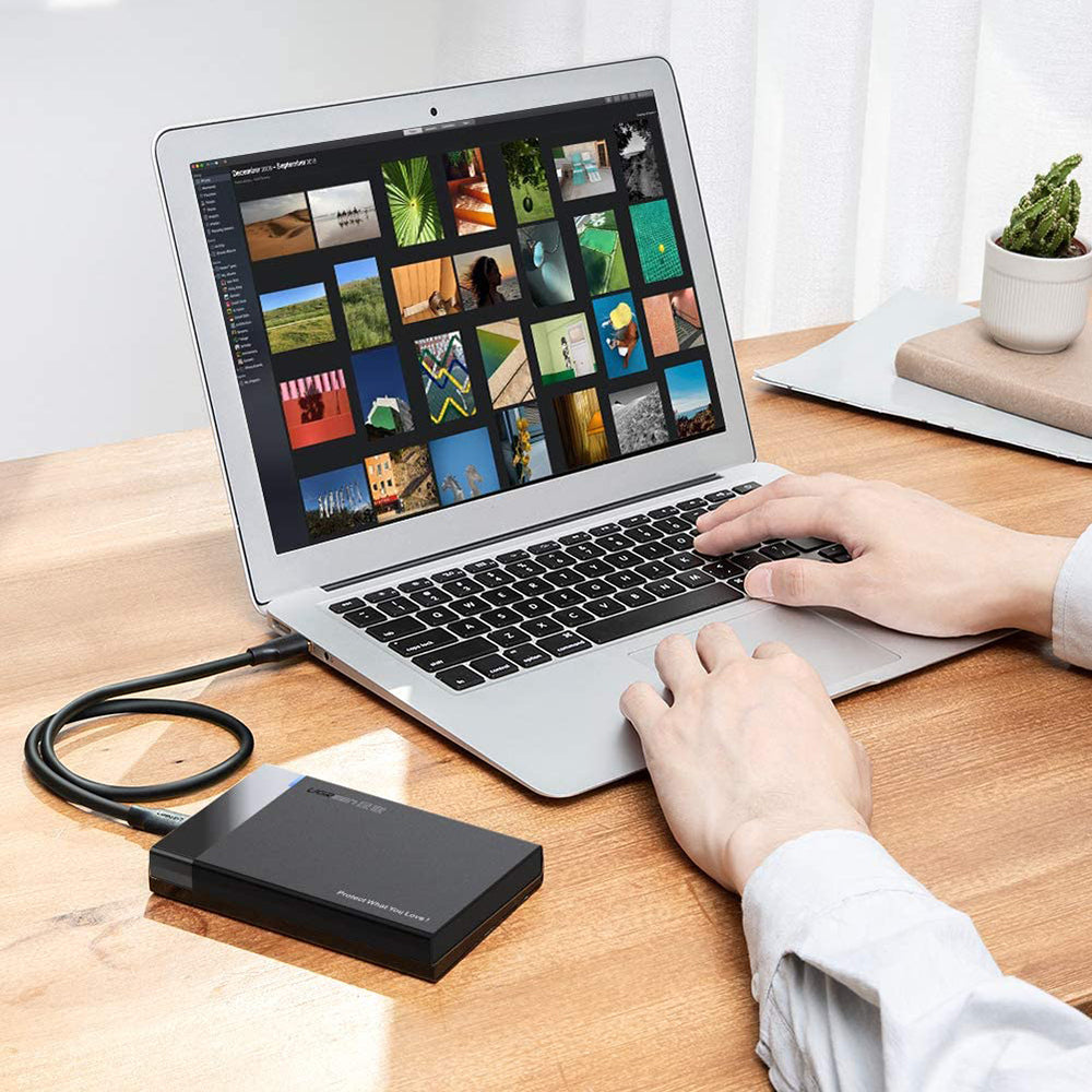 UGREEN 60526 2m USB 3.0 A Male to A Male High Speed Data Transmission Cable Double End USB Cord for Hard Drive/Laptop/DVD Player/TV/USB 3.0 Hub/Monitor/Camera/Set Up Box