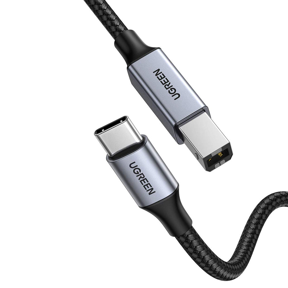 Uniqkart 3m For MacBook Pro Epson HP Canon Samsung USB C to USB B 2.0 Printer Cable