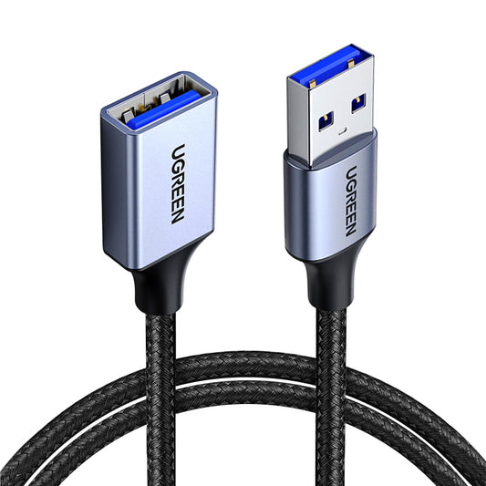 Uniqkart 2m USB 3.0 Extension Cable Type A Male to Female 5Gbps Data Transfer Extension Cable for Printer Scanner Card Reader Hub