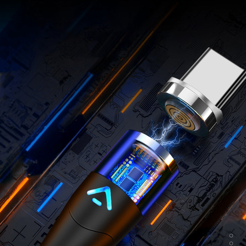 Aluminum Alloy Type-C Phone Magnetic Plug Connector for Magnetic Attraction Charging Cable