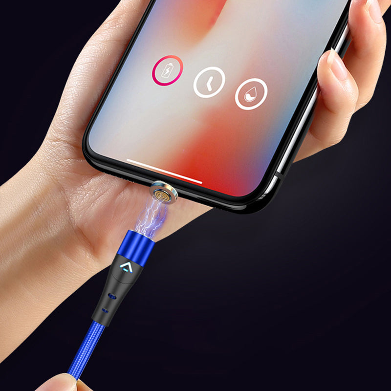 Lightning Magnetic Plug Aluminum Alloy Connector for Magnetic Adsorption Data Cable