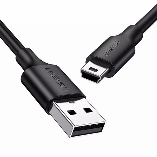Uniqkart 10386 3m USB-A to 5Pin Mini-USB Fast Data Transmission Cord Charging Cable for Car DVR / Digital Camera / Hard Drive