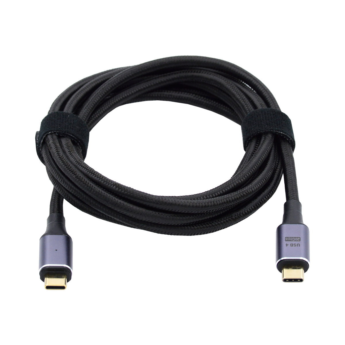 UC-034-BK Magnetic Connector USB4 Male to Male USB-C Cable 20Gbps 100W Charging Cord 8K / 5K Video Cable