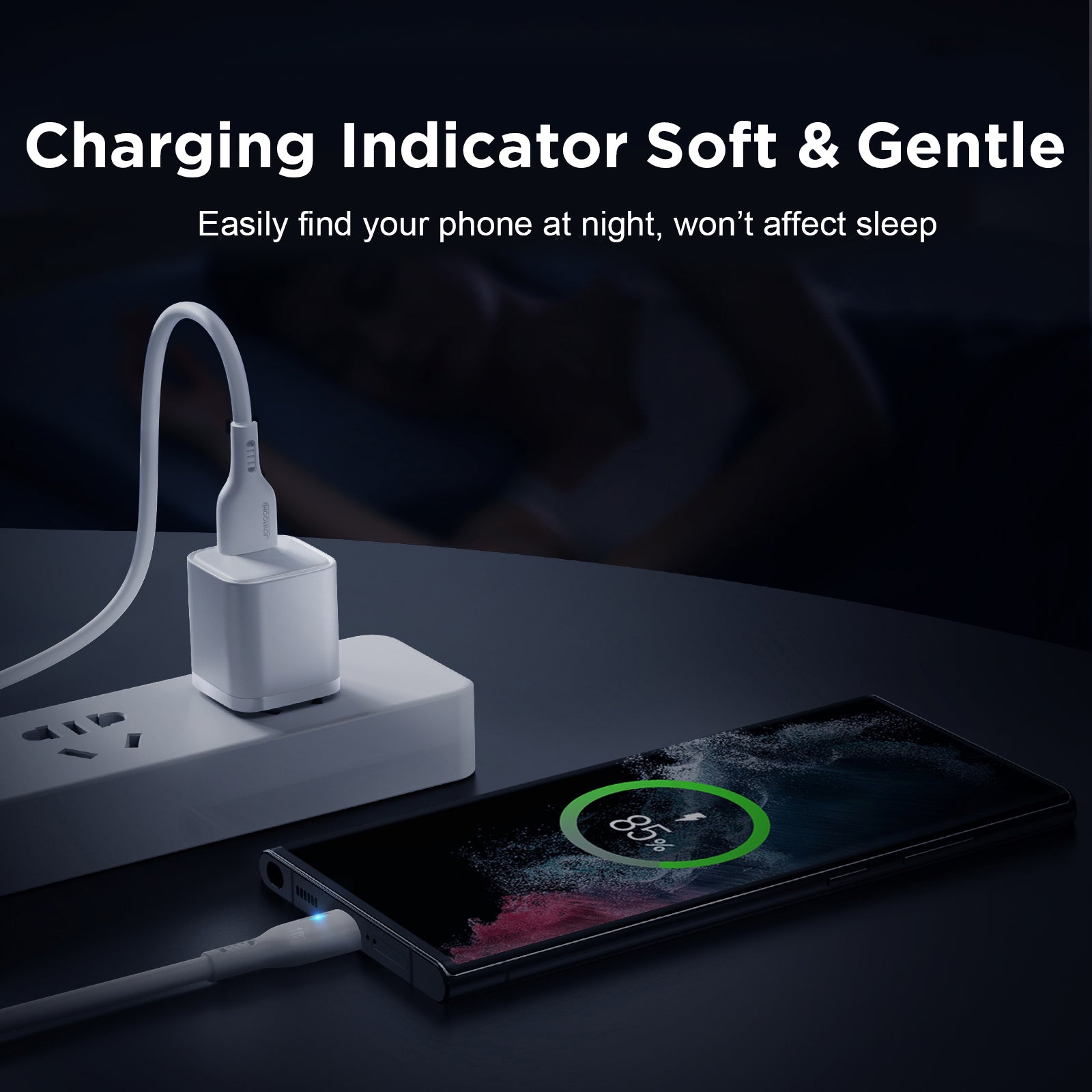 Joyroom S-UC027A13 1.2m USB-A to Type-C 3A Fast Charging 480Mbps Data Cable - Black