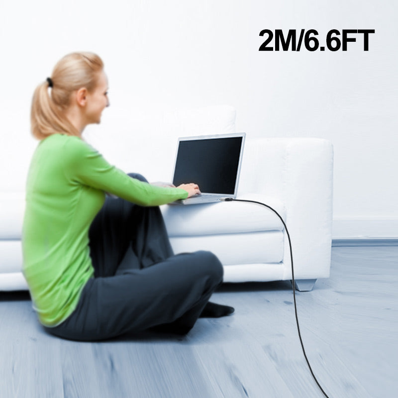 Enkay 2m PD 140W Compatible with MagSafe 3 USB-C to Magnetic Charging Cable for MacBook - Blue