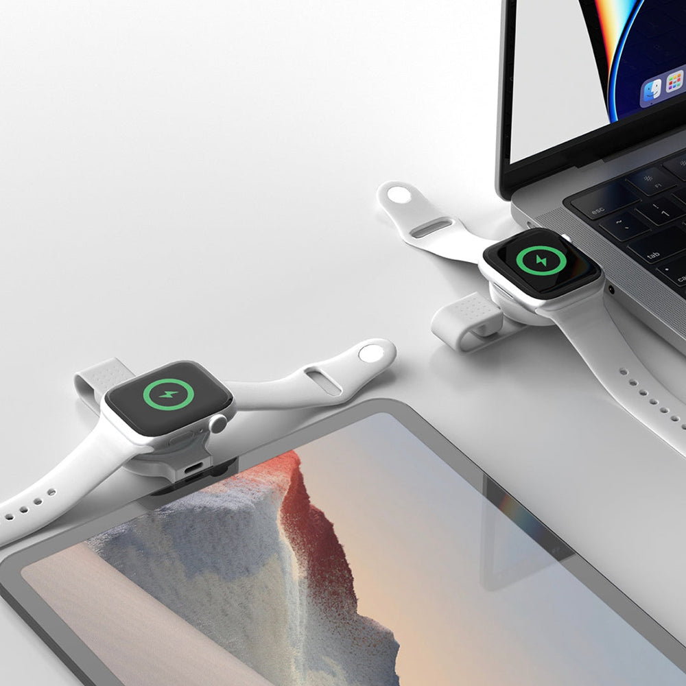 Uniqkart UD28 for Apple Watch Magnetic Wireless MFW Certified Charging Pad Type-C Smart Watch Charger