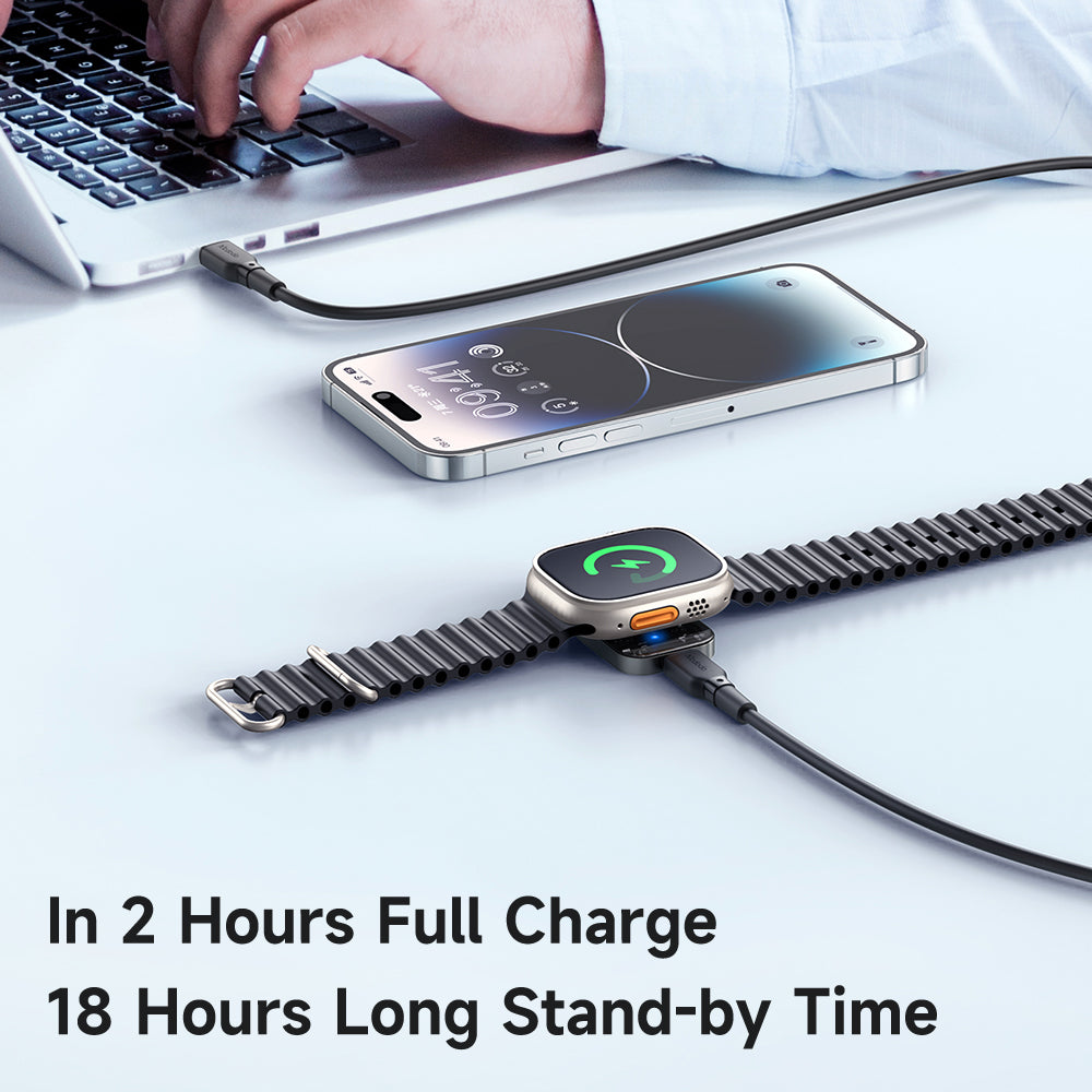 MCDODO CH-2061 MDD Pro Magnetic Watch Charger for Apple Watch Series , Magnetic Adsorption Charging Dock