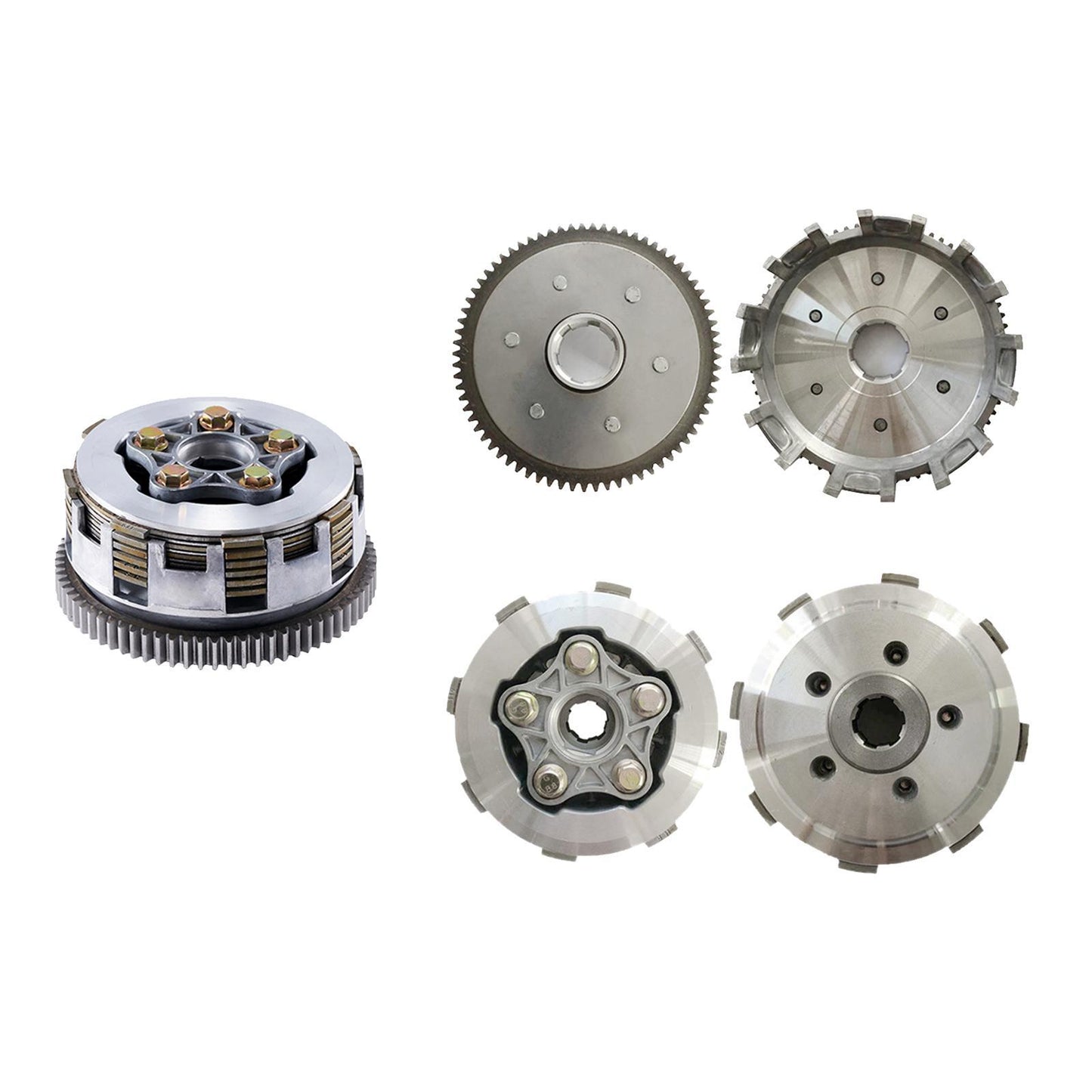 Motorbike Enhanced Clutches Repair for CG150 Wear Resistance Clutch Assembly
