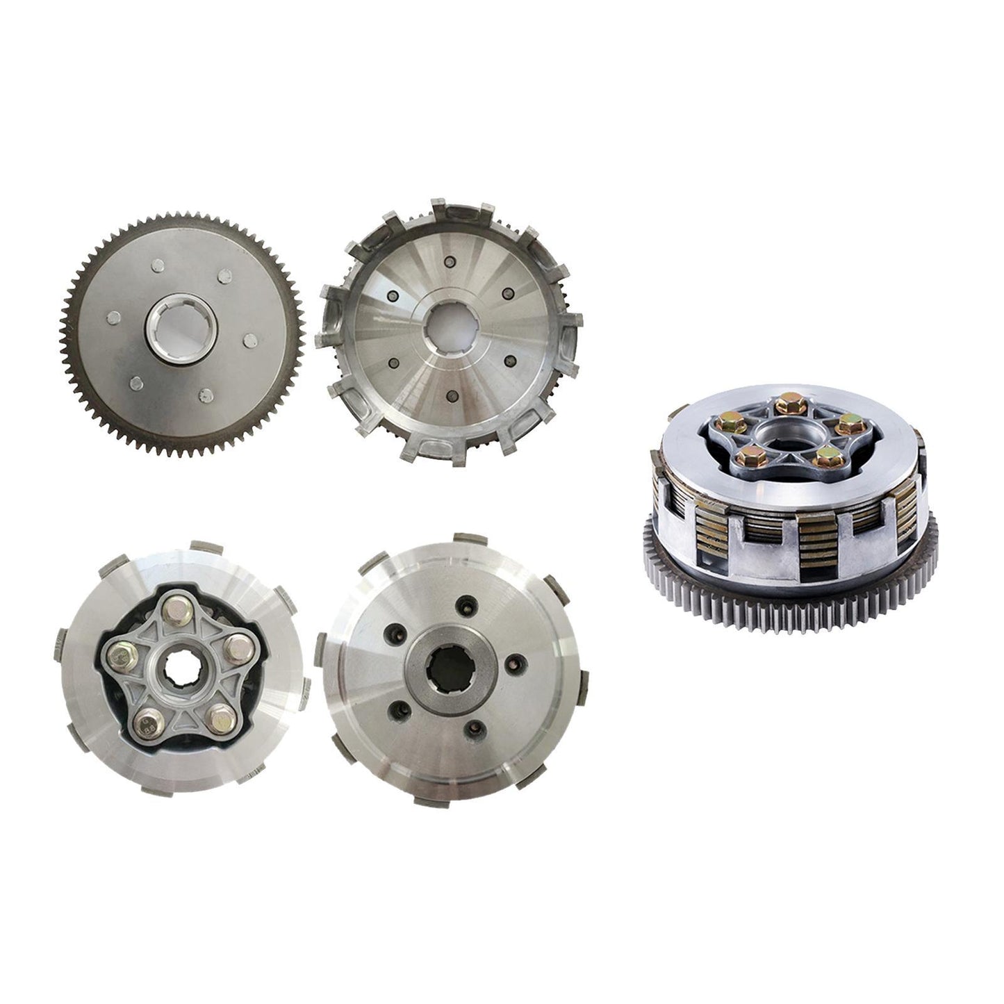 Motorbike Enhanced Clutches Repair for CG150 Wear Resistance Clutch Assembly