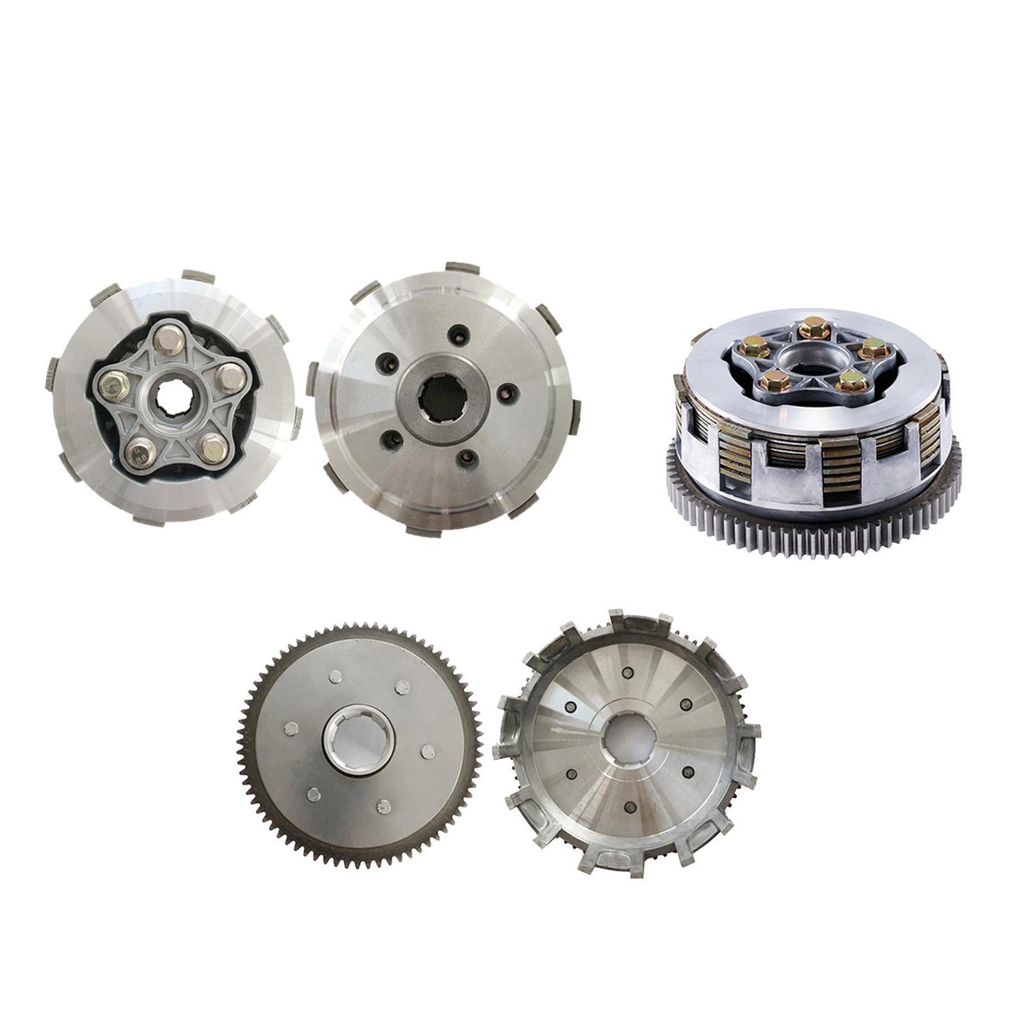 Motorbike Enhanced Clutches Repair for CG150 Wear Resistance Clutch Assembly