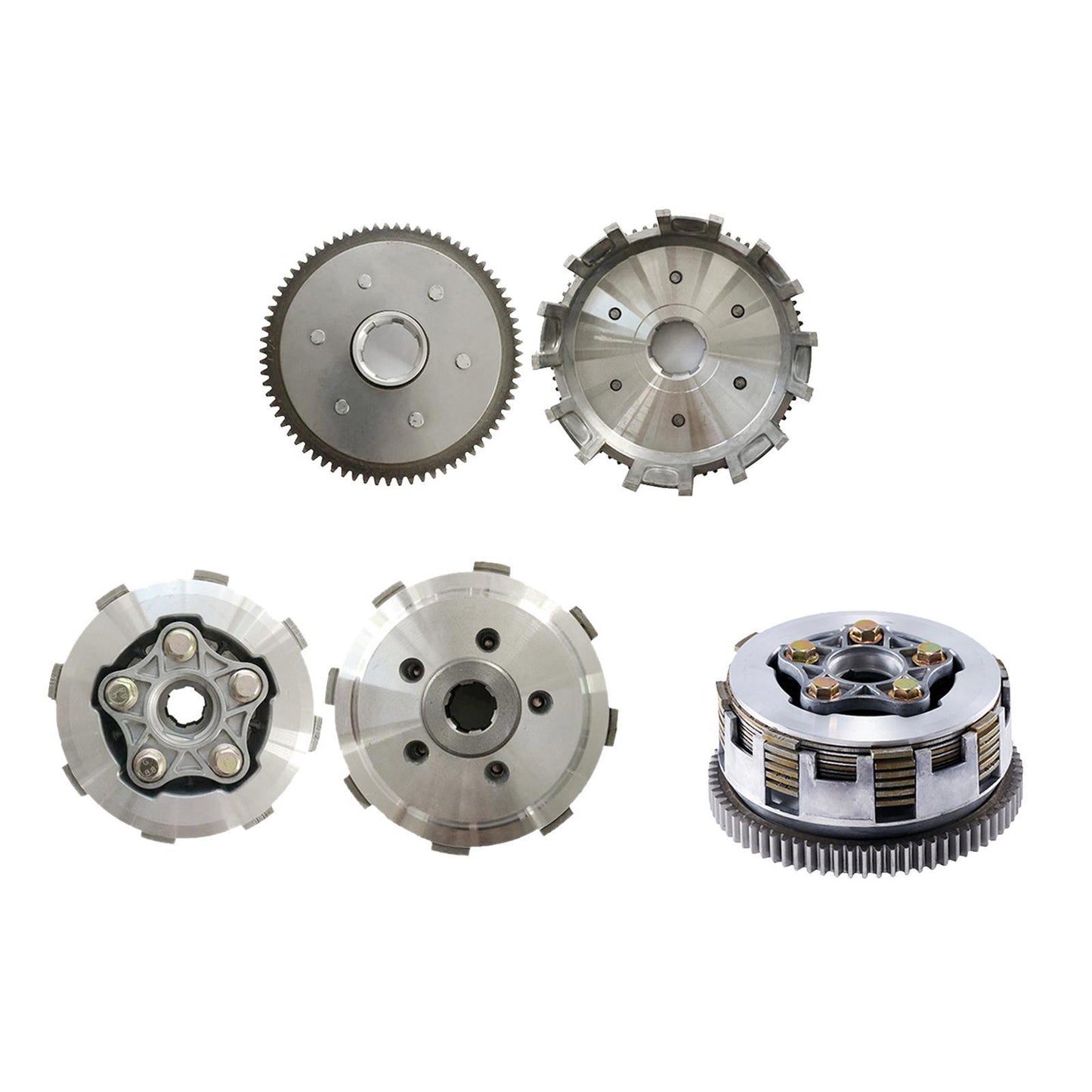 Motorbike Enhanced Clutches Repair for CG150 Wear Resistance Clutch Assembly