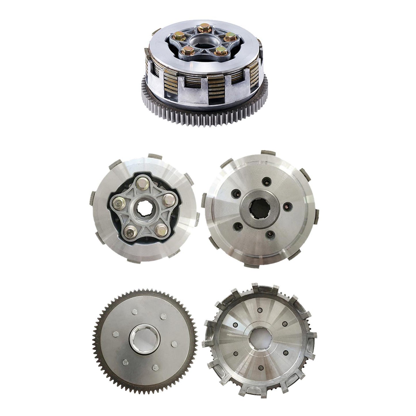 Motorbike Enhanced Clutches Repair for CG150 Wear Resistance Clutch Assembly