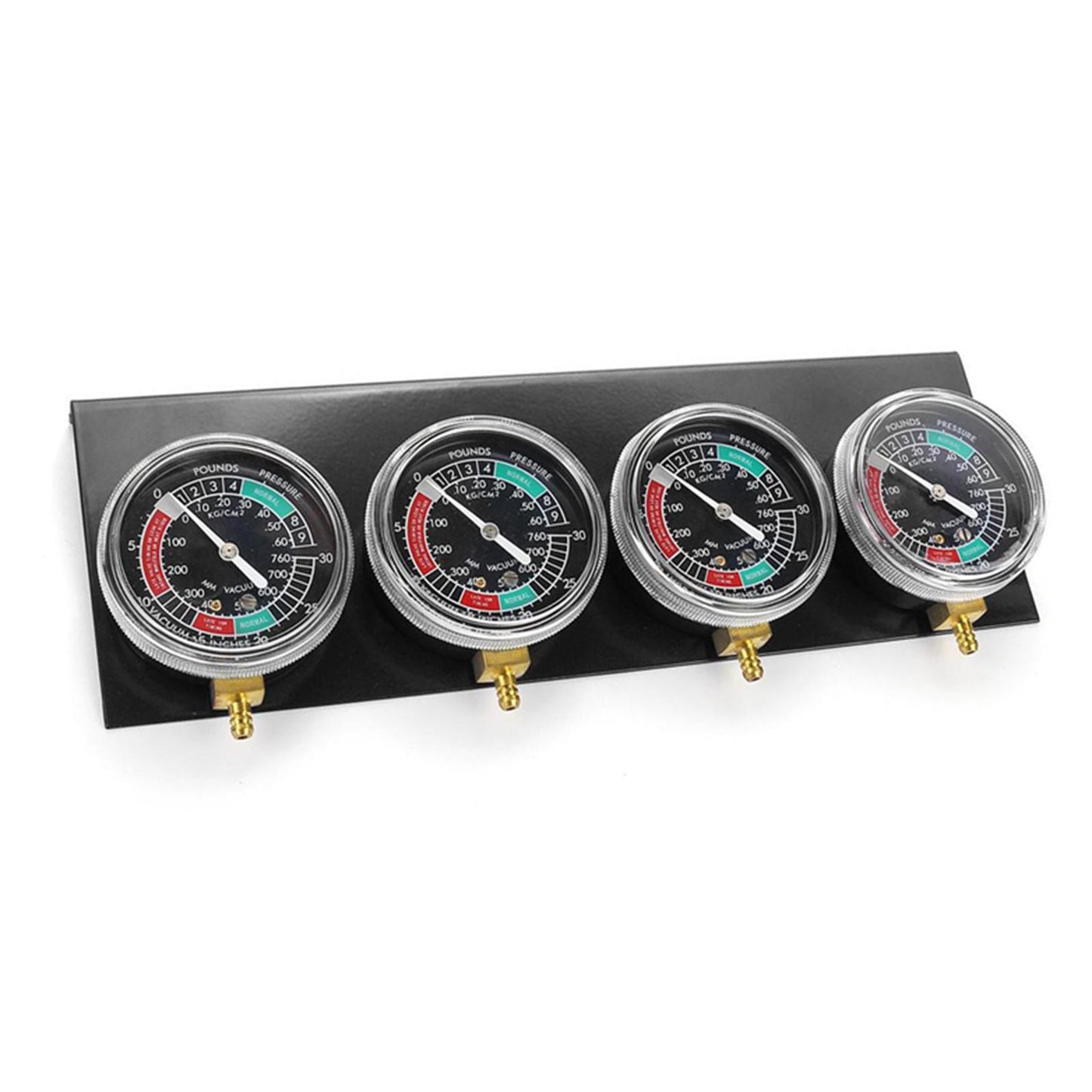 Motorbike Carburetor Fuel Vacuum Gauge Balancer Synchronizer Tool Kit Black