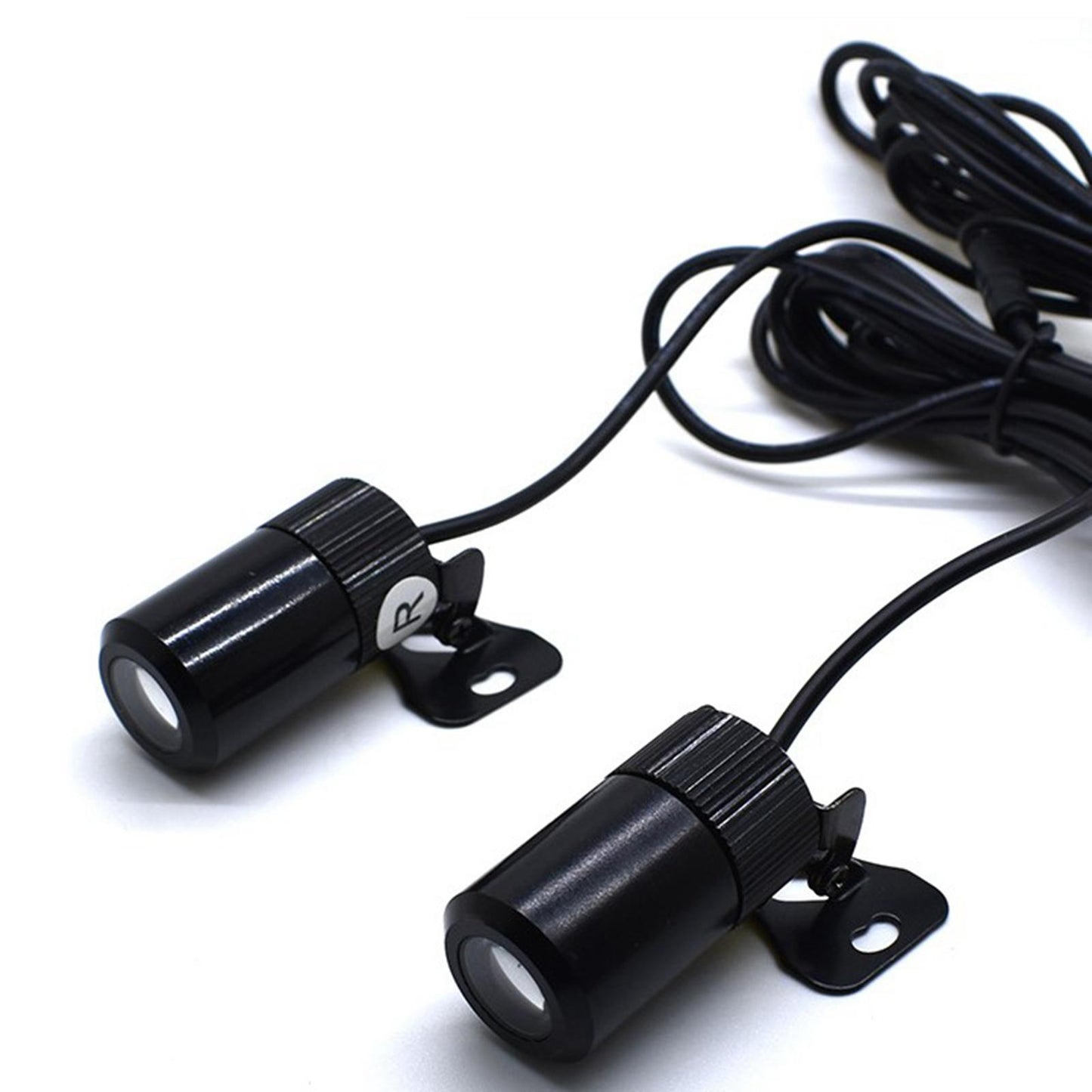 Car Motorcycle Angel Wing LED Lamp Lights Set Off Road Refit Red