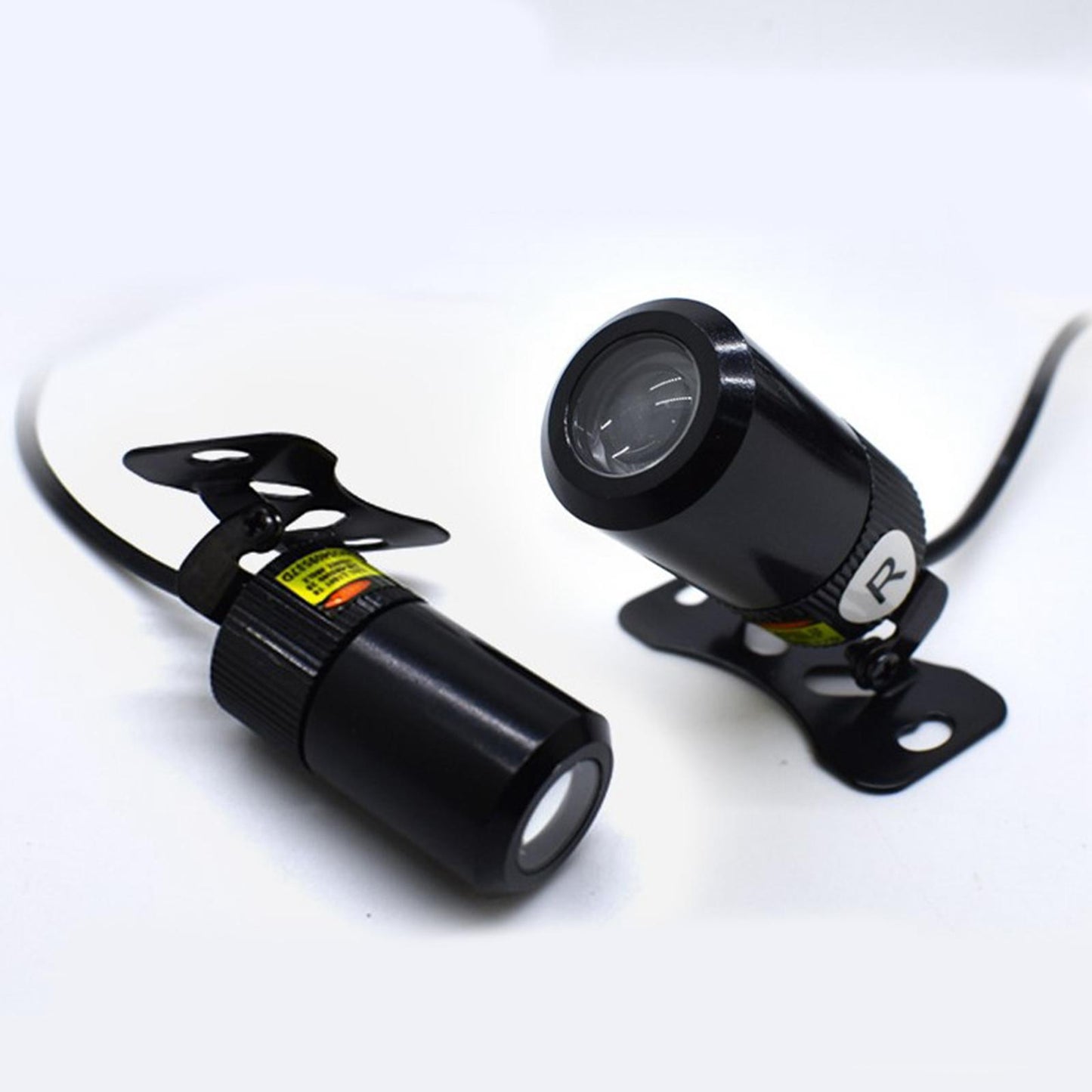 Car Motorcycle Angel Wing LED Lamp Lights Set Off Road Refit Red