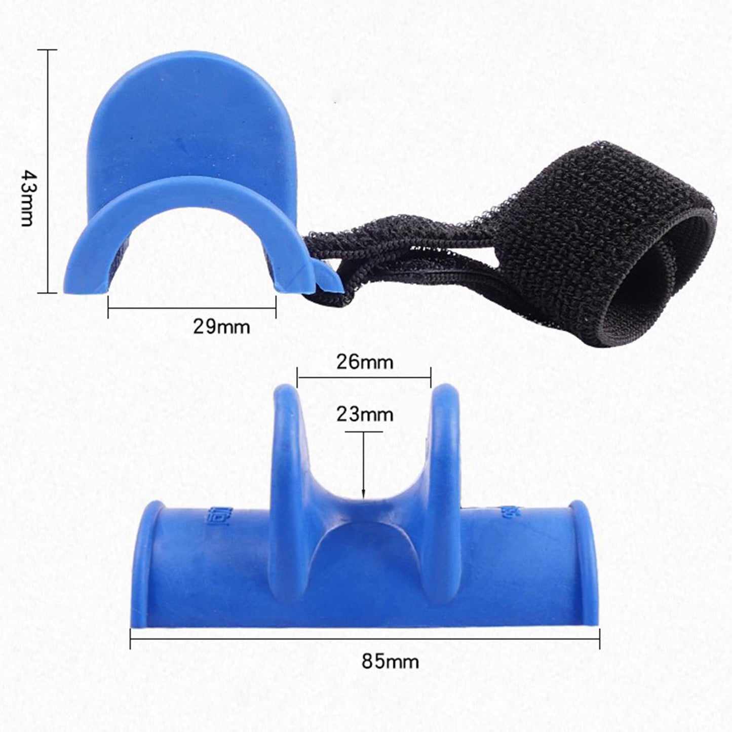 Upgraded Fishing Rod Holder Rack Stand For Boat Marine Durable  B blue